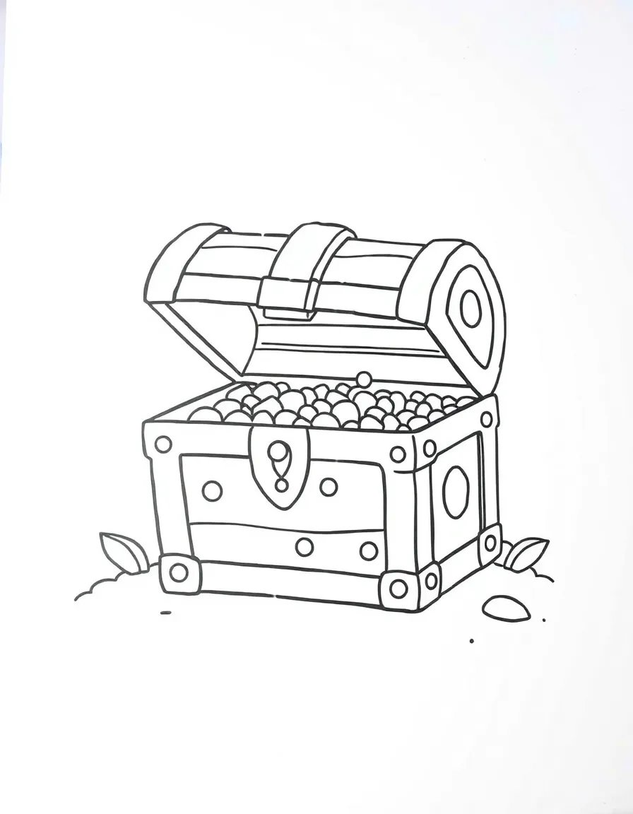 A kawaii treasure chest.