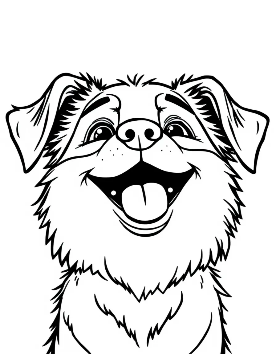 A joyful animal pet sitter.