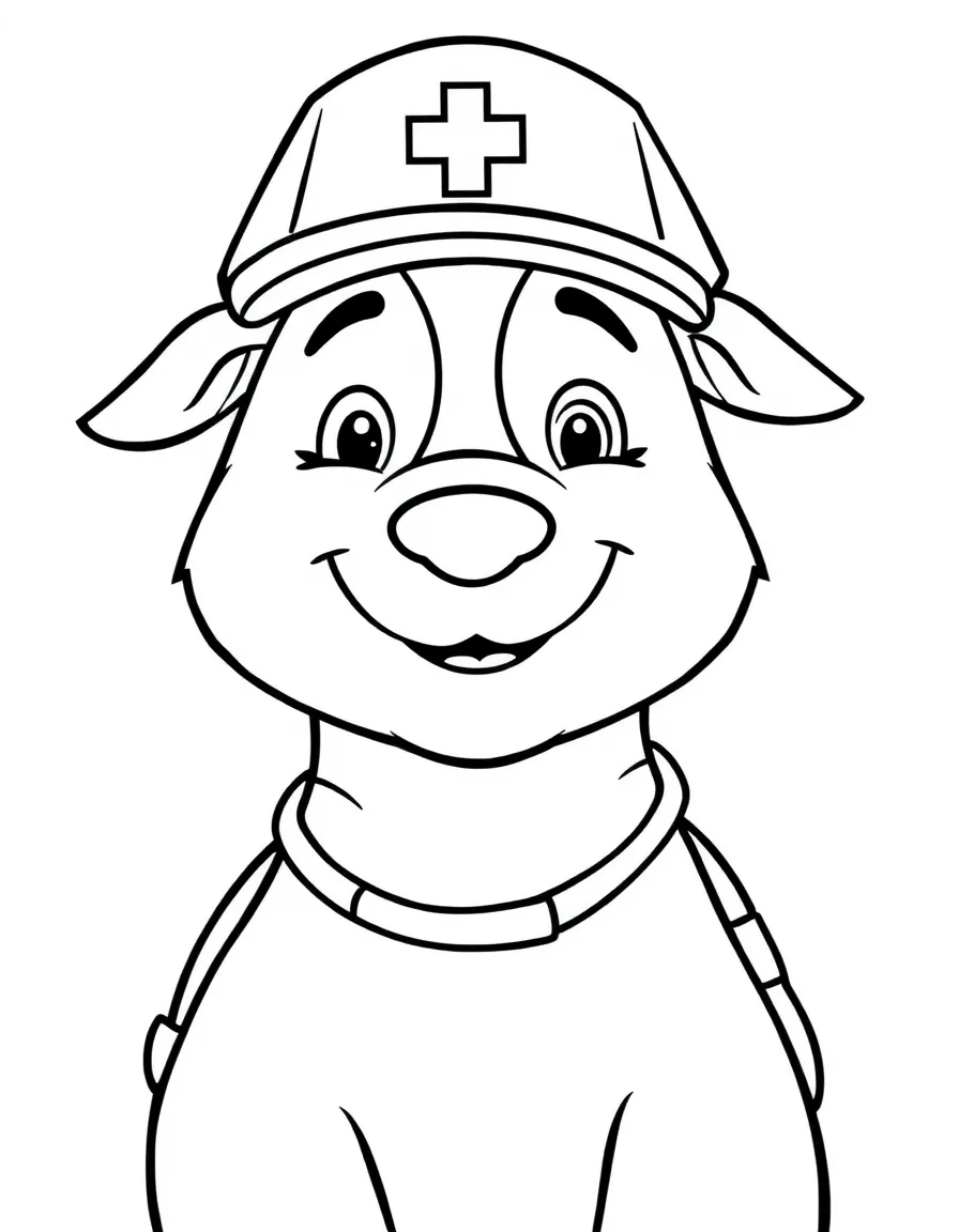 A smiling animal animal rescuer.
