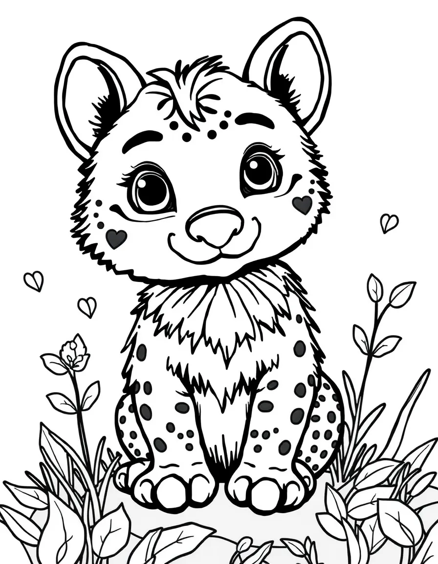 A little animal artist.
