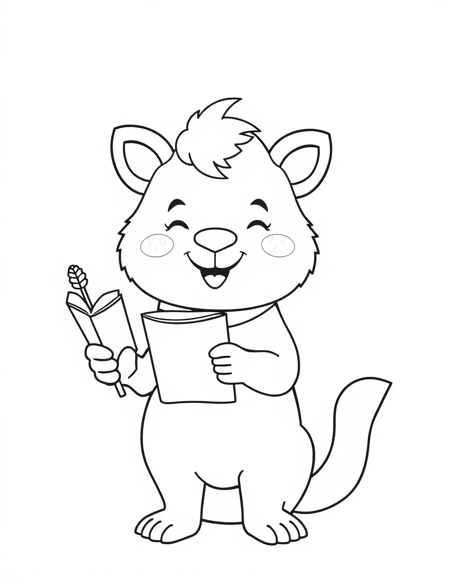 A cheerful animal poet.