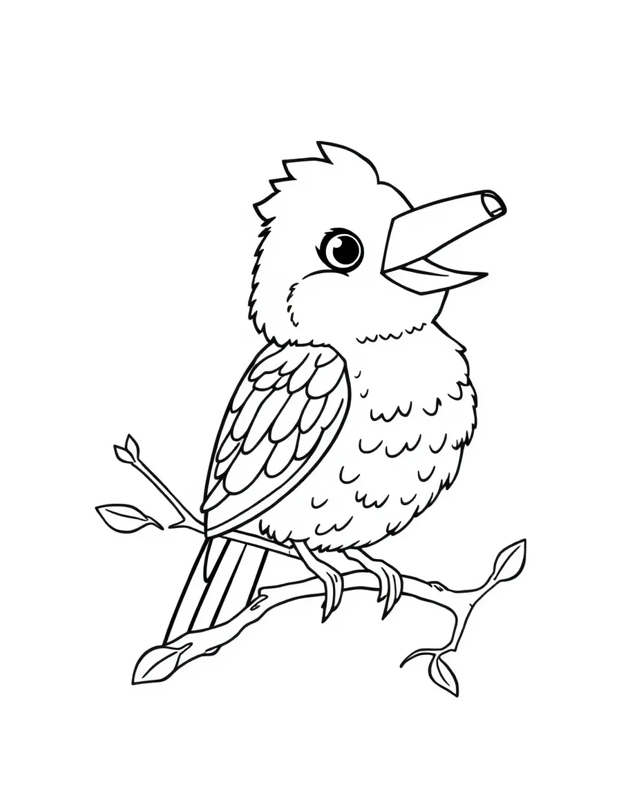 A happy animal bird watcher.