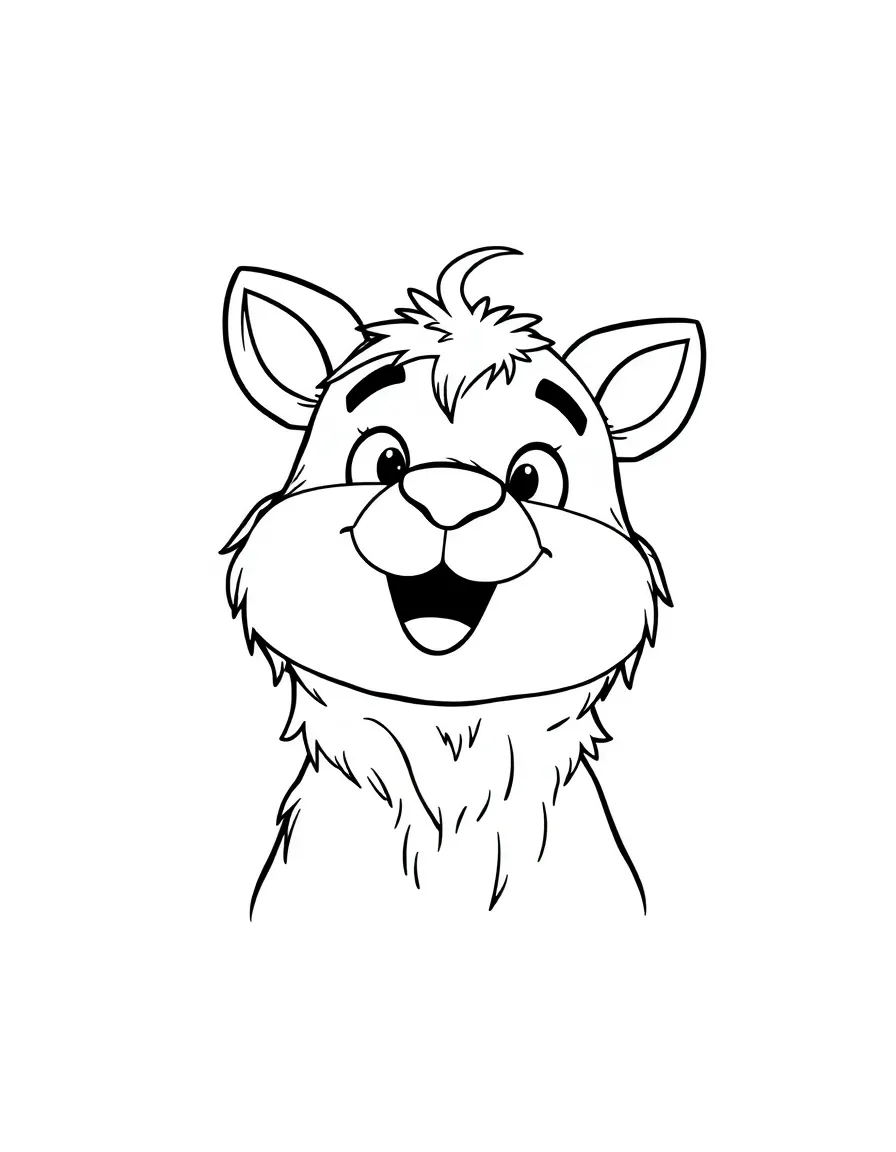 A cheerful animal vlogger.