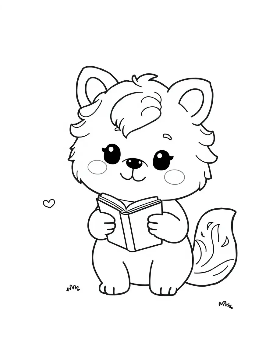 A kawaii animal storyteller.