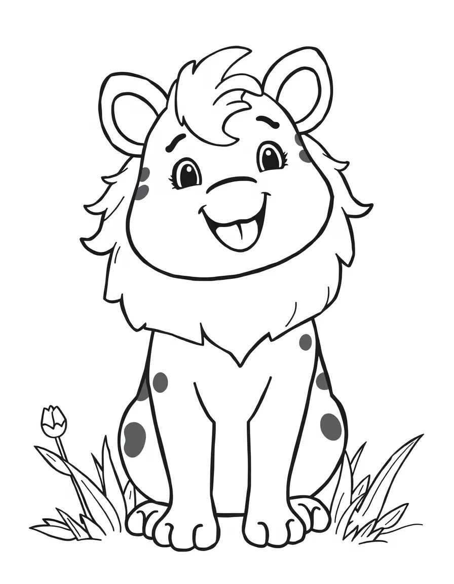 A happy animal student.