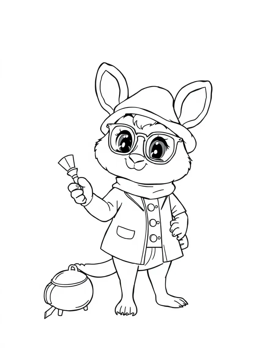 A little animal inventor.