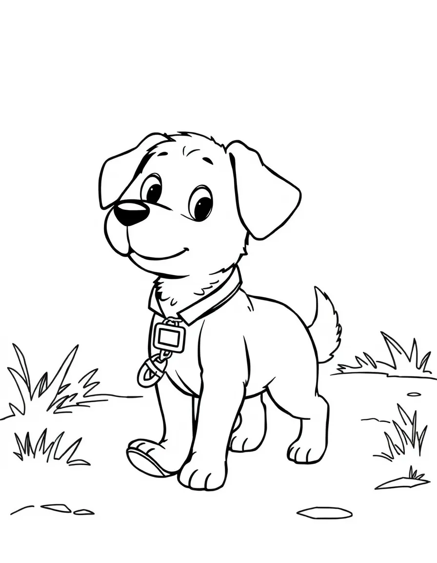 A little animal dog walker.
