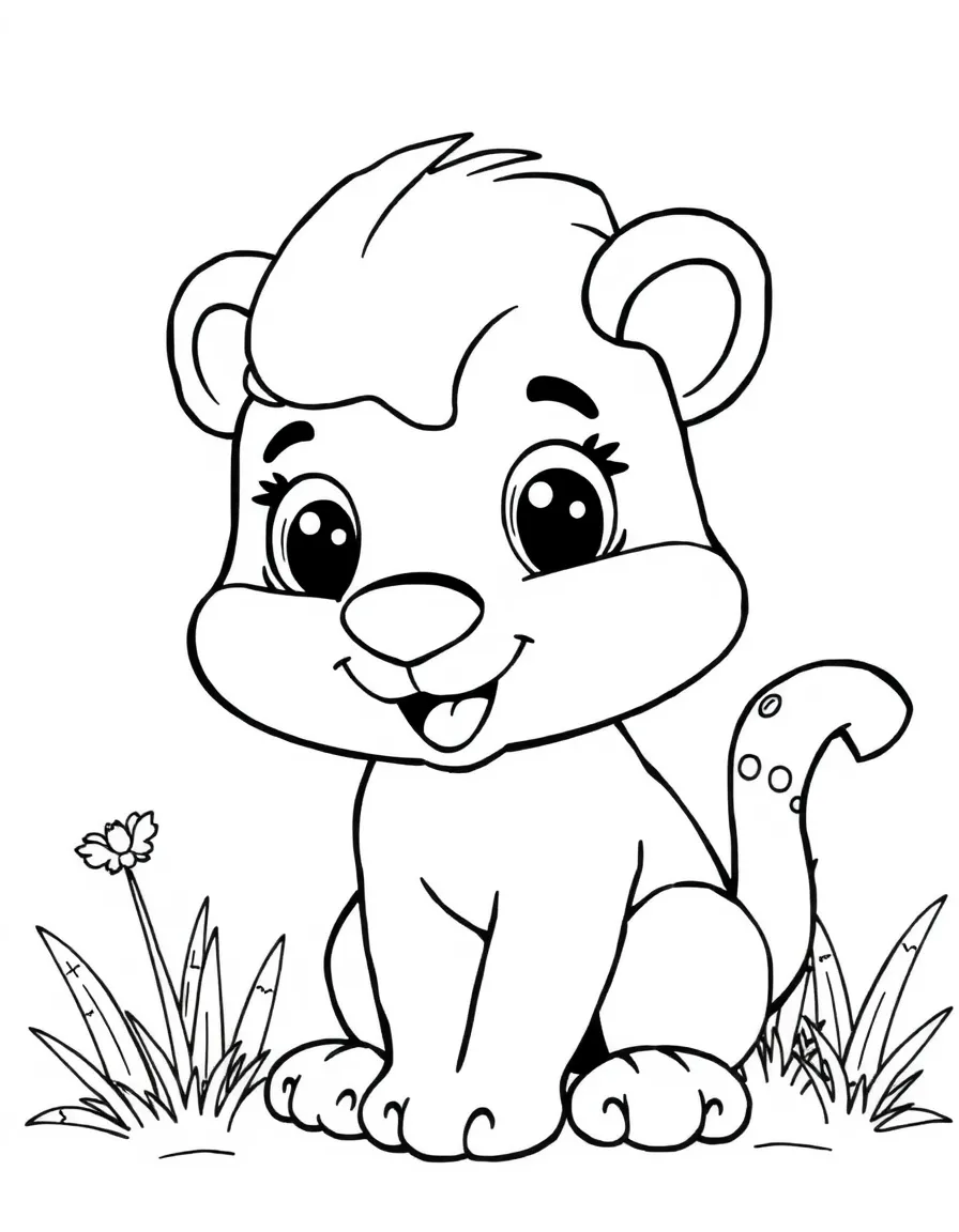 A playful animal student.