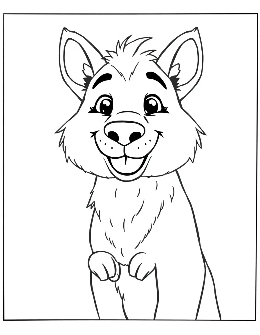 A smiling animal photographer.