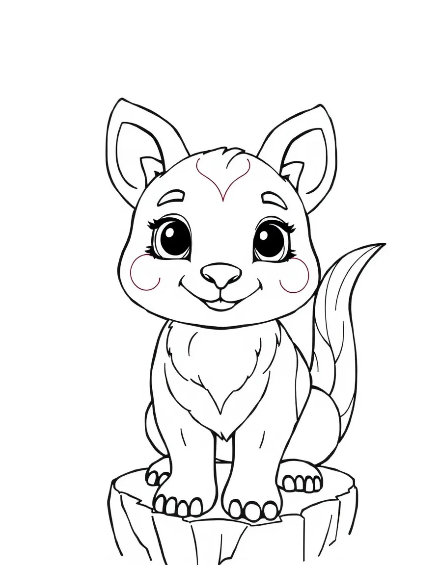 A cute animal sculptor.