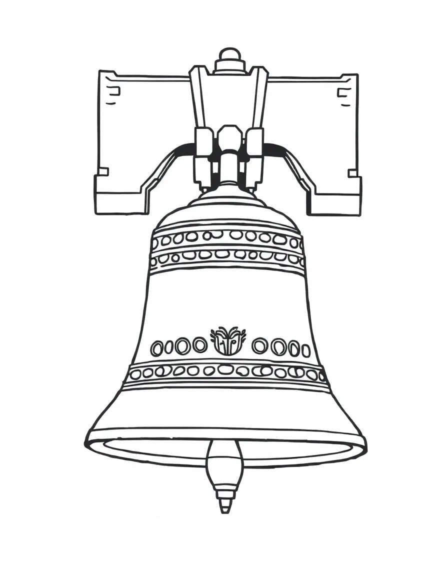 A little bell from the Liberty Bell in Massachusetts.