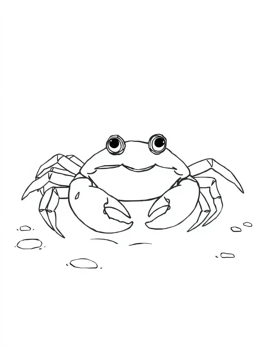 A little crab playing in the sand with a friend in South Carolina.