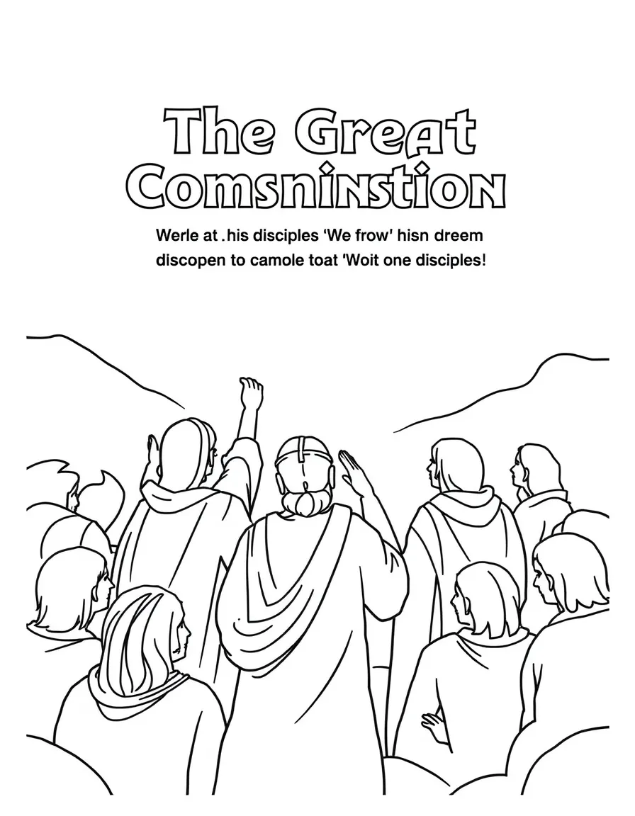 The Great Commission: Jesus sending his disciples to make more disciples.