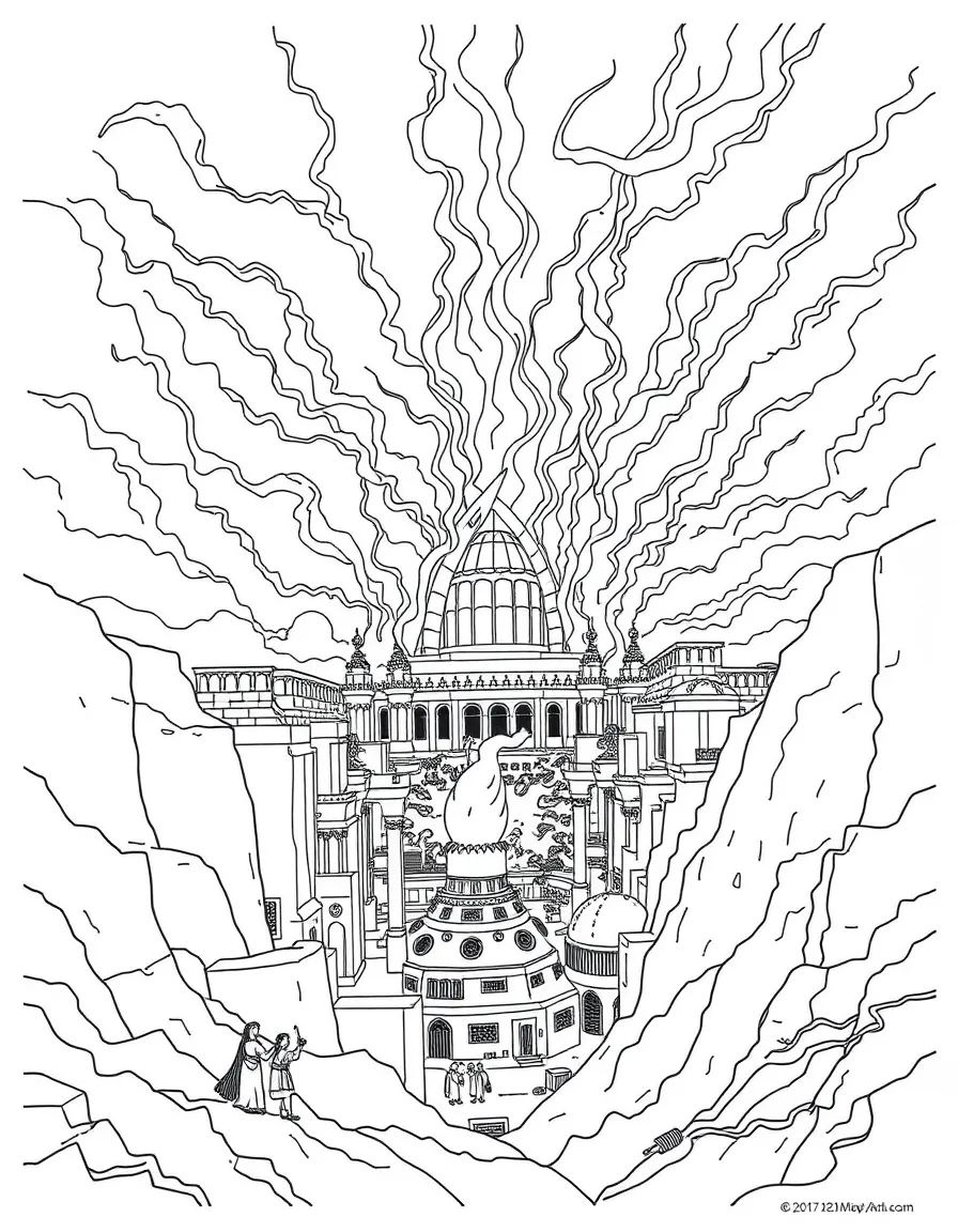 Babylon the Great city falling.