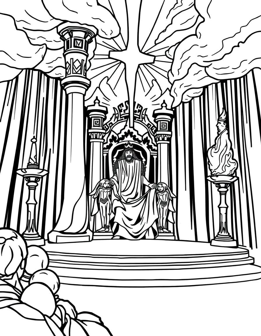 The great white throne judgment.