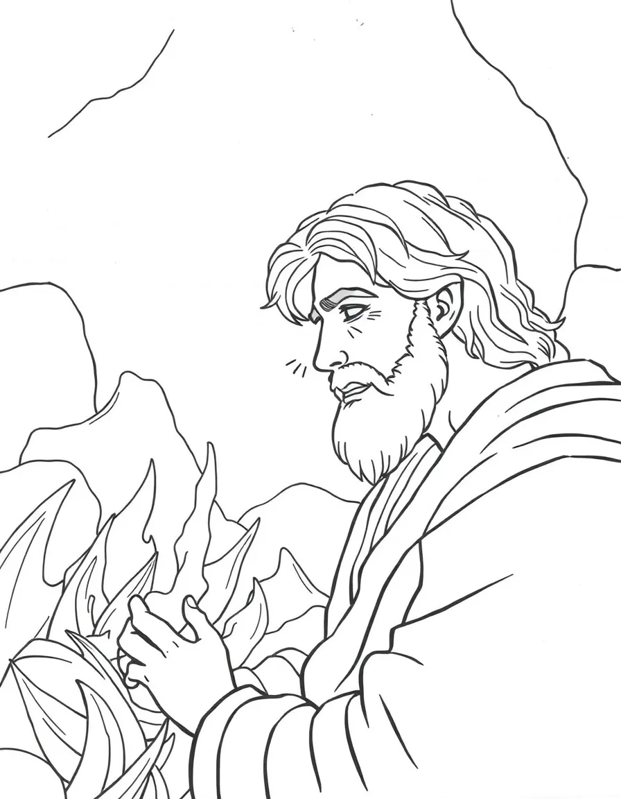 David crying after hearing of Saul and Jonathan's death.