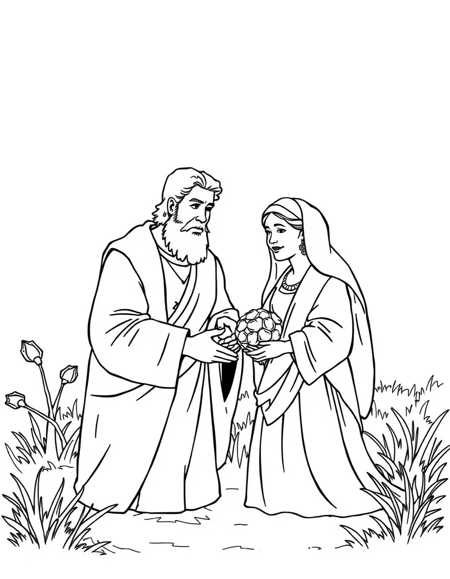Hosea marrying Gomer, a difficult wife.
