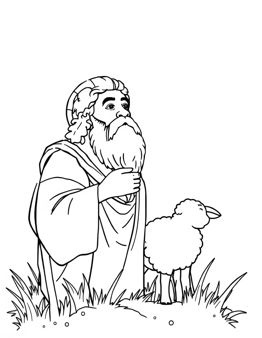 Amos, a shepherd, speaking out against injustice.