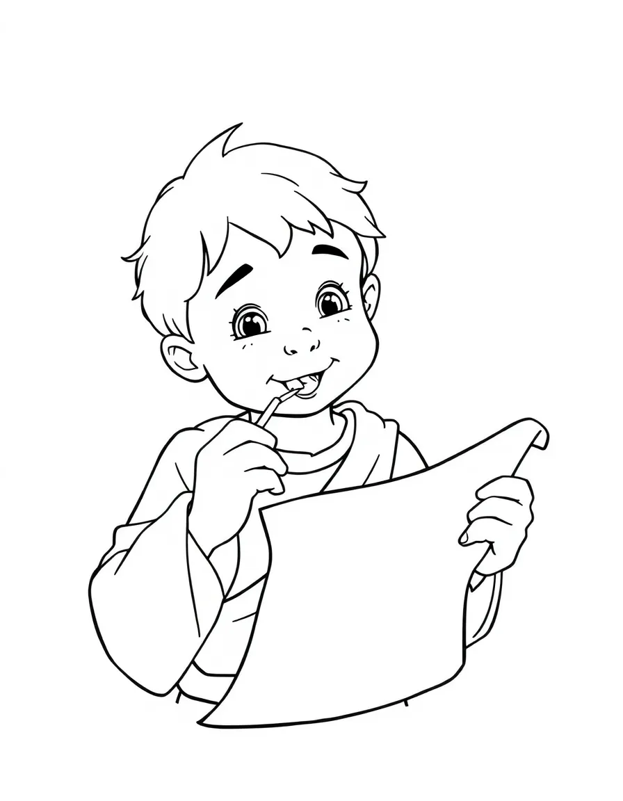 John eating the little scroll, sweet in his mouth but bitter in his stomach.