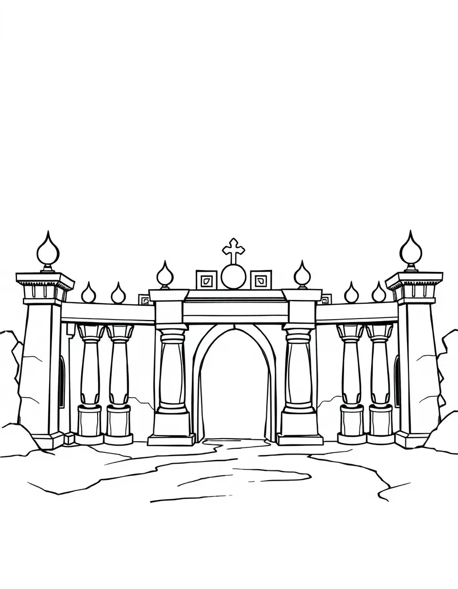The twelve gates of the city, each a single pearl.