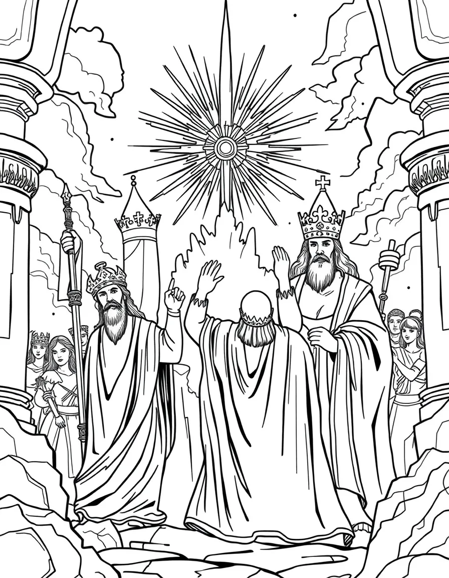 Kings of the earth bringing their glory into the city.