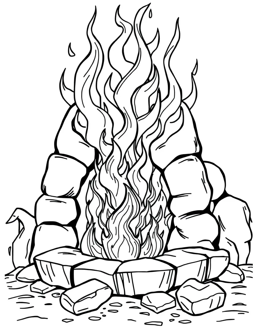 The fiery furnace being seven times hotter.