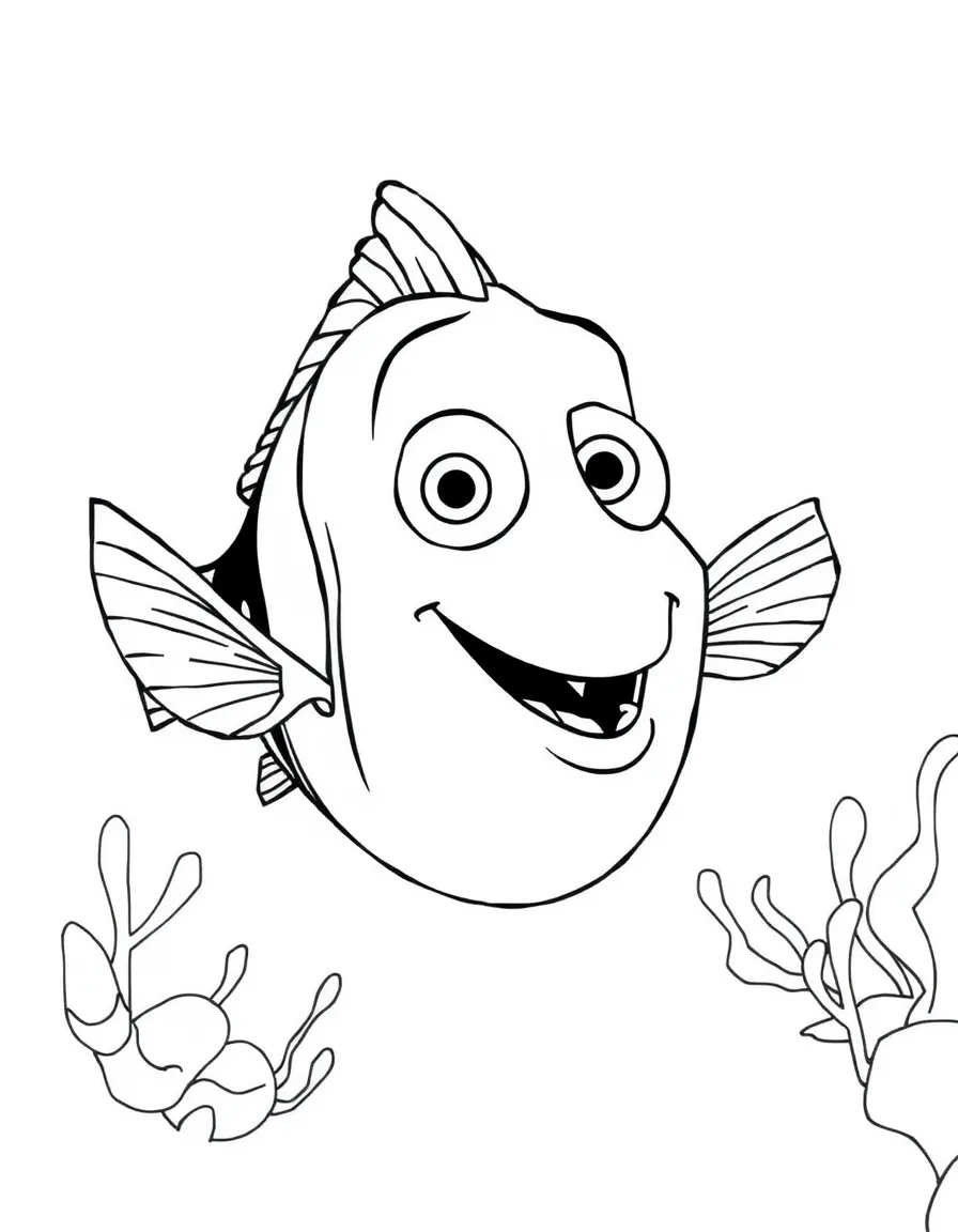 (Finding Nemo characters) Gurgle feeling brave
