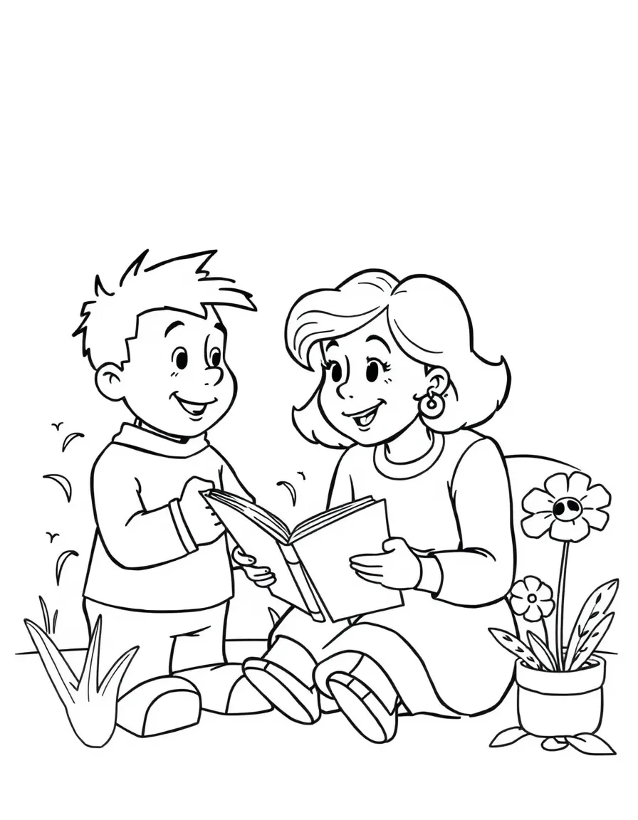 (Arthur TV series) Sue Ellen telling a story.