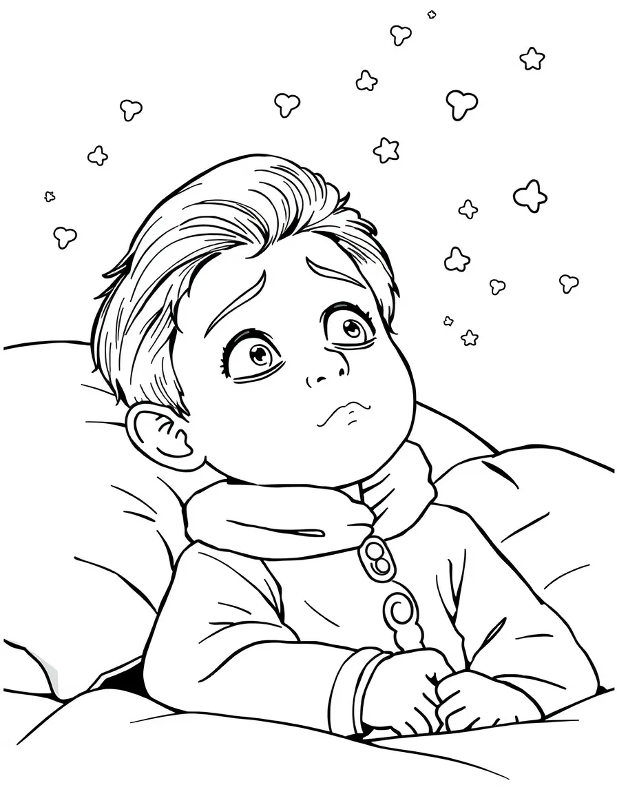 (Luca, movie) Luca dreaming.