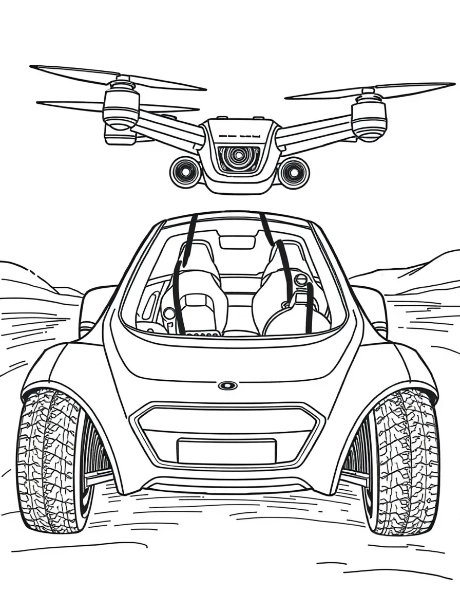 (future) A car that can change into a drone.