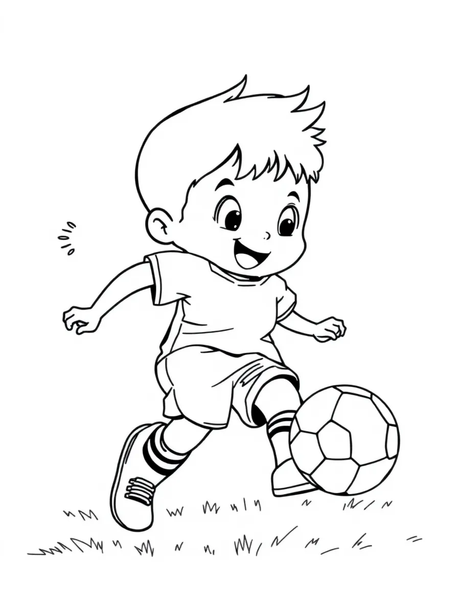 (sports) A child soccer ball