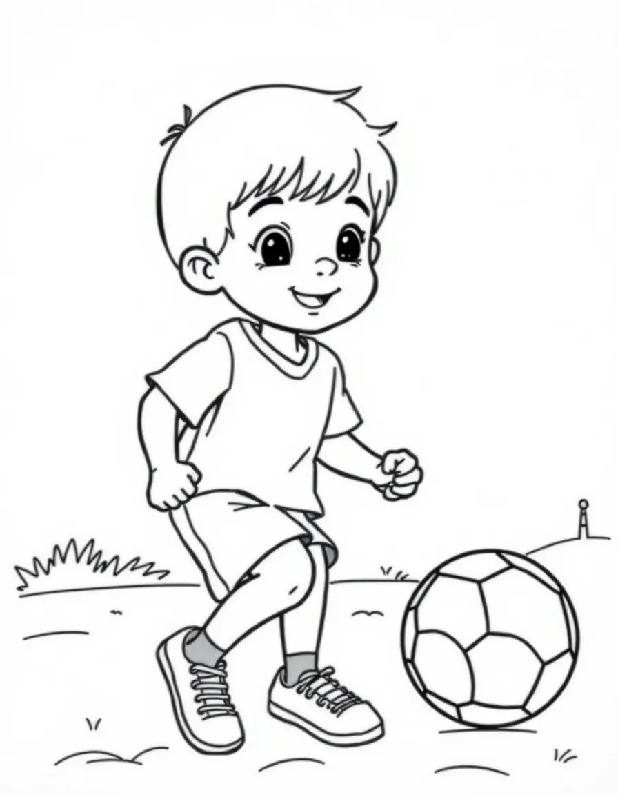 (sports) A child shot put
