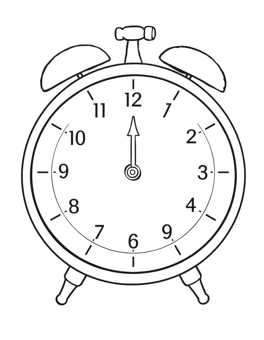 A bored clock with hands stopped.