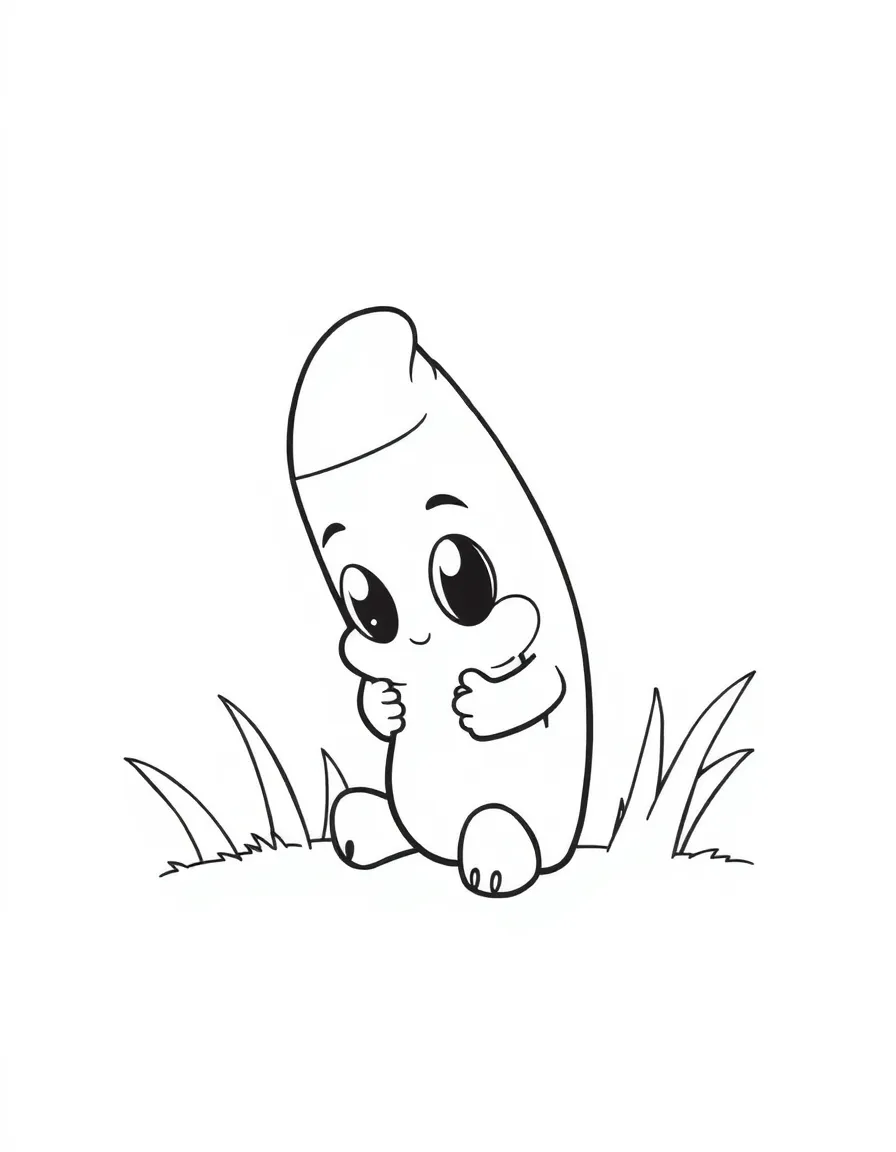 A shy glue stick hiding.