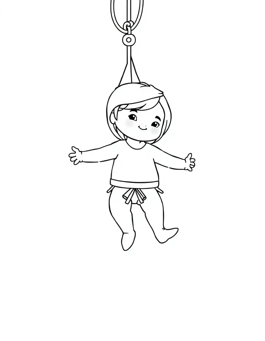 A shy trapeze artist.