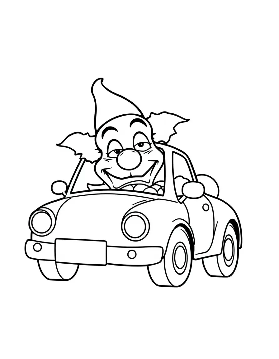 A confused clown car.