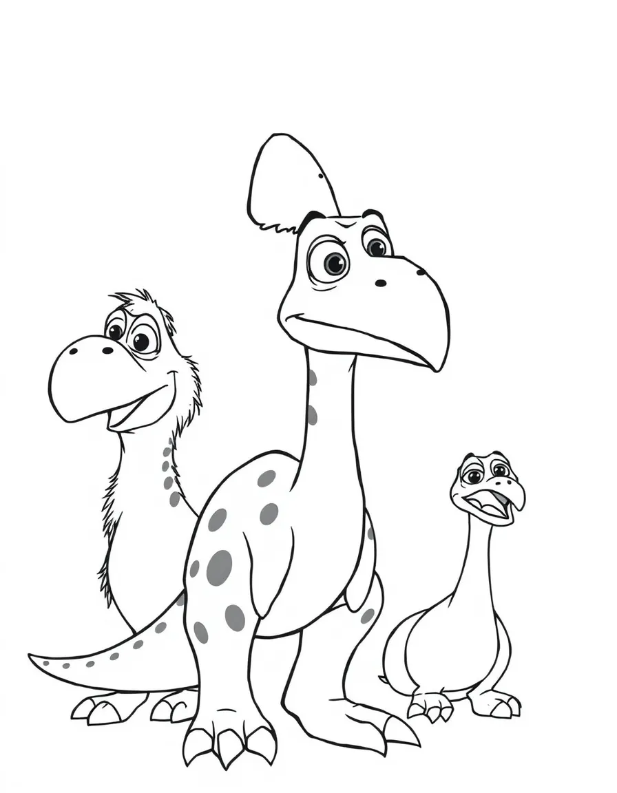 (characters in movie "Ice Age") Roger the Dromaeosaur looking worried.