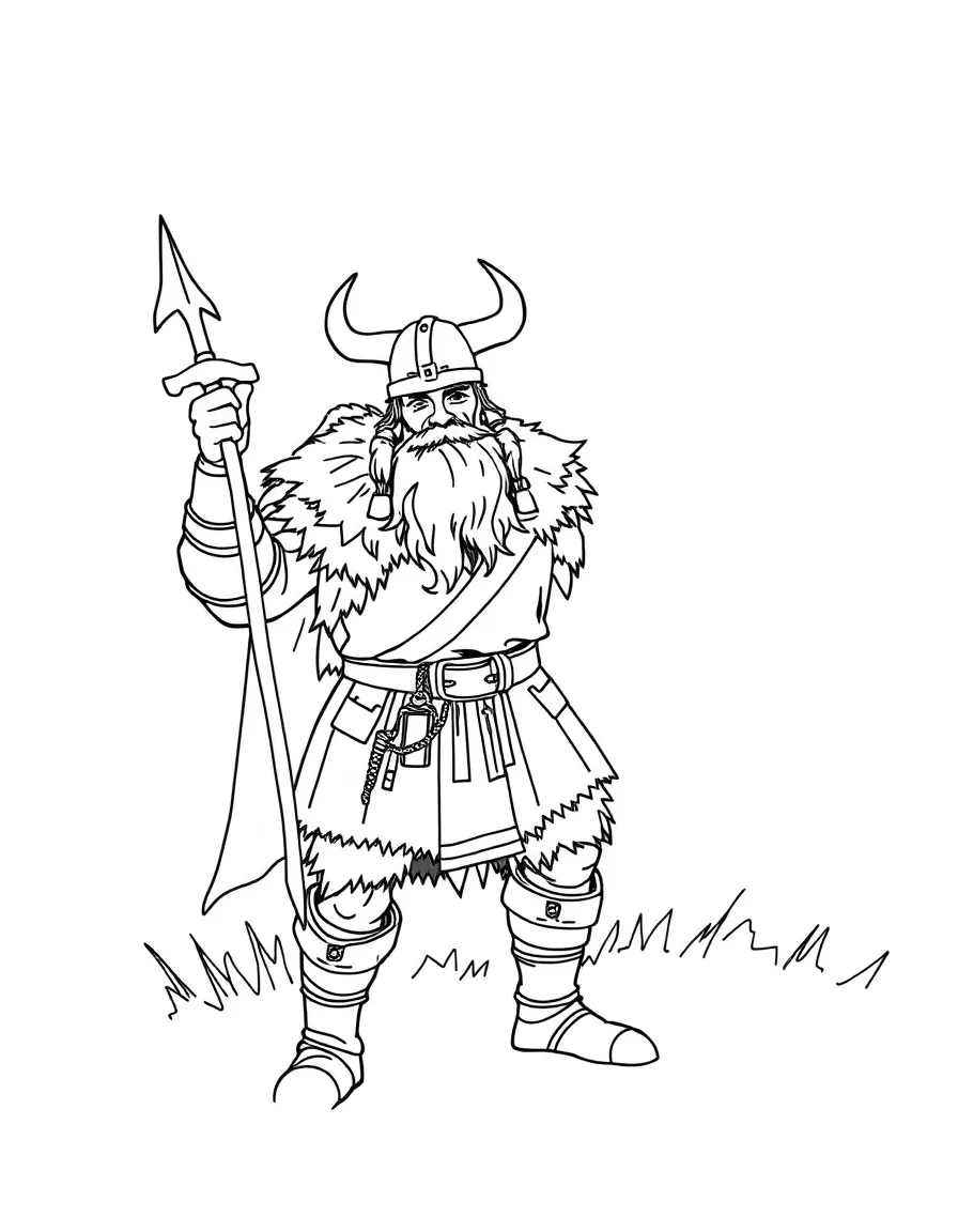 A Viking explorer