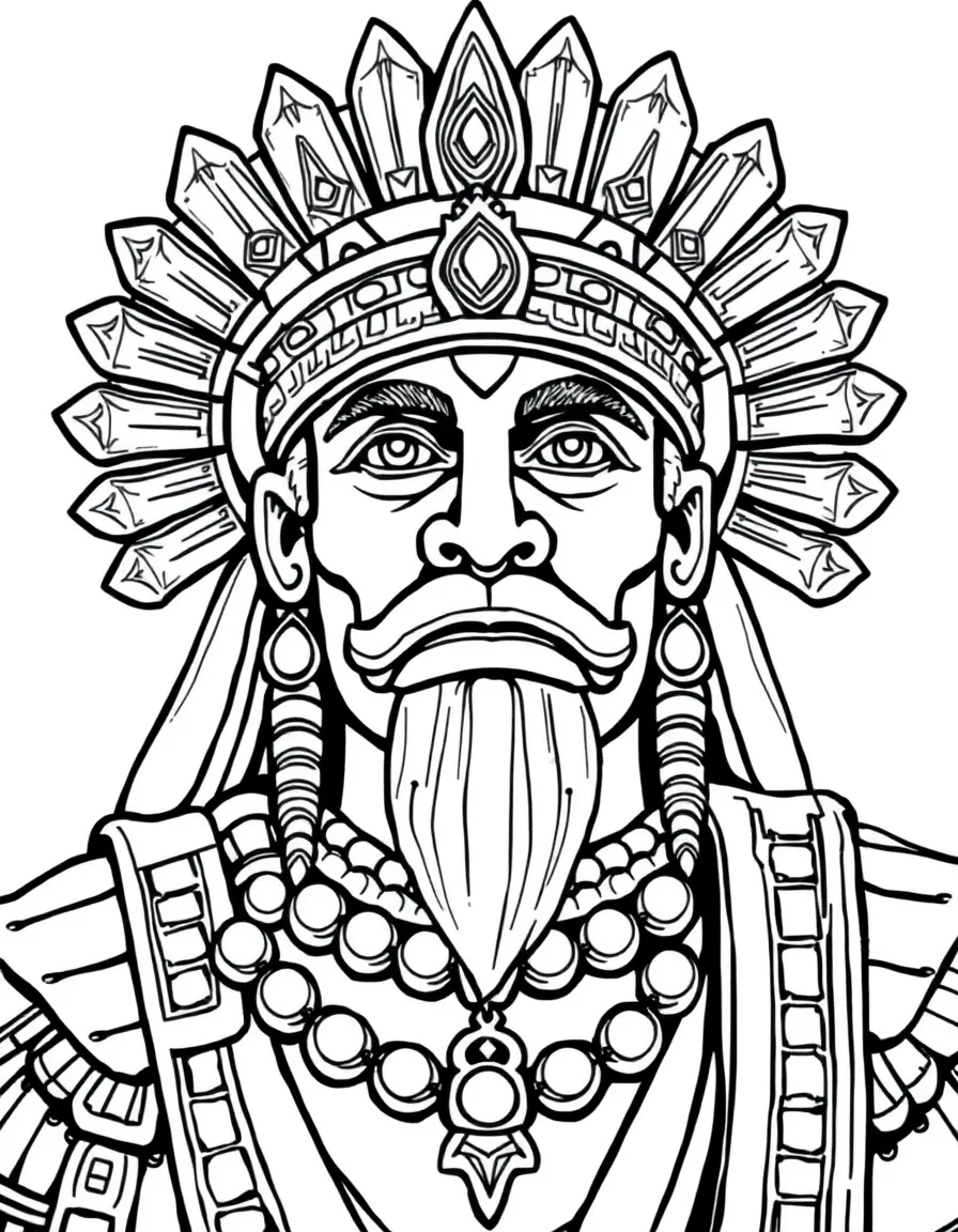 An Aztec emperor