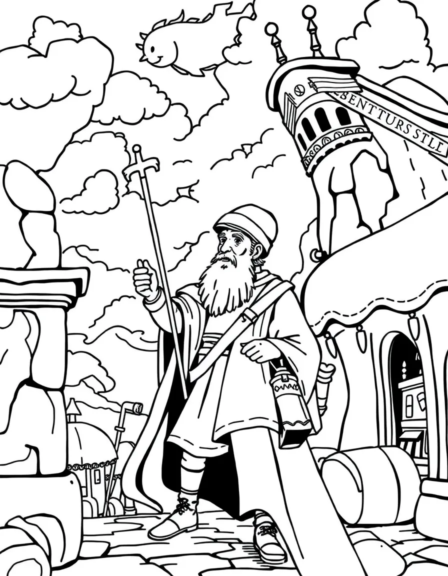 Marco Polo traveling