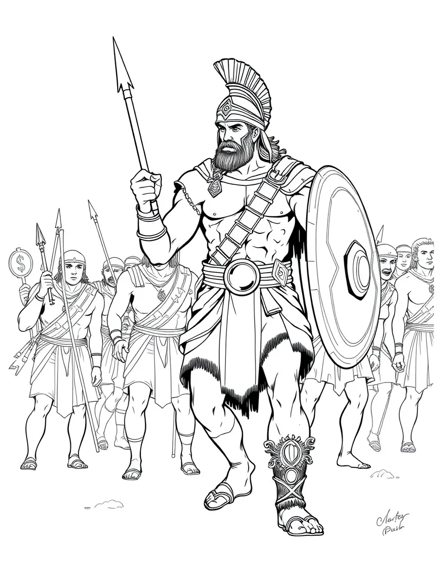 Spartacus leading slaves