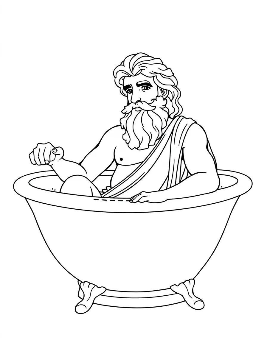 Archimedes in a bathtub