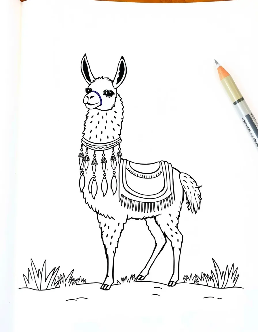 An Inca llama