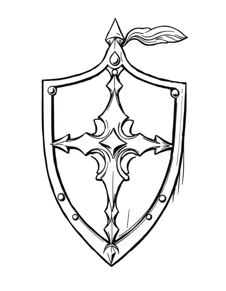A knight's shield