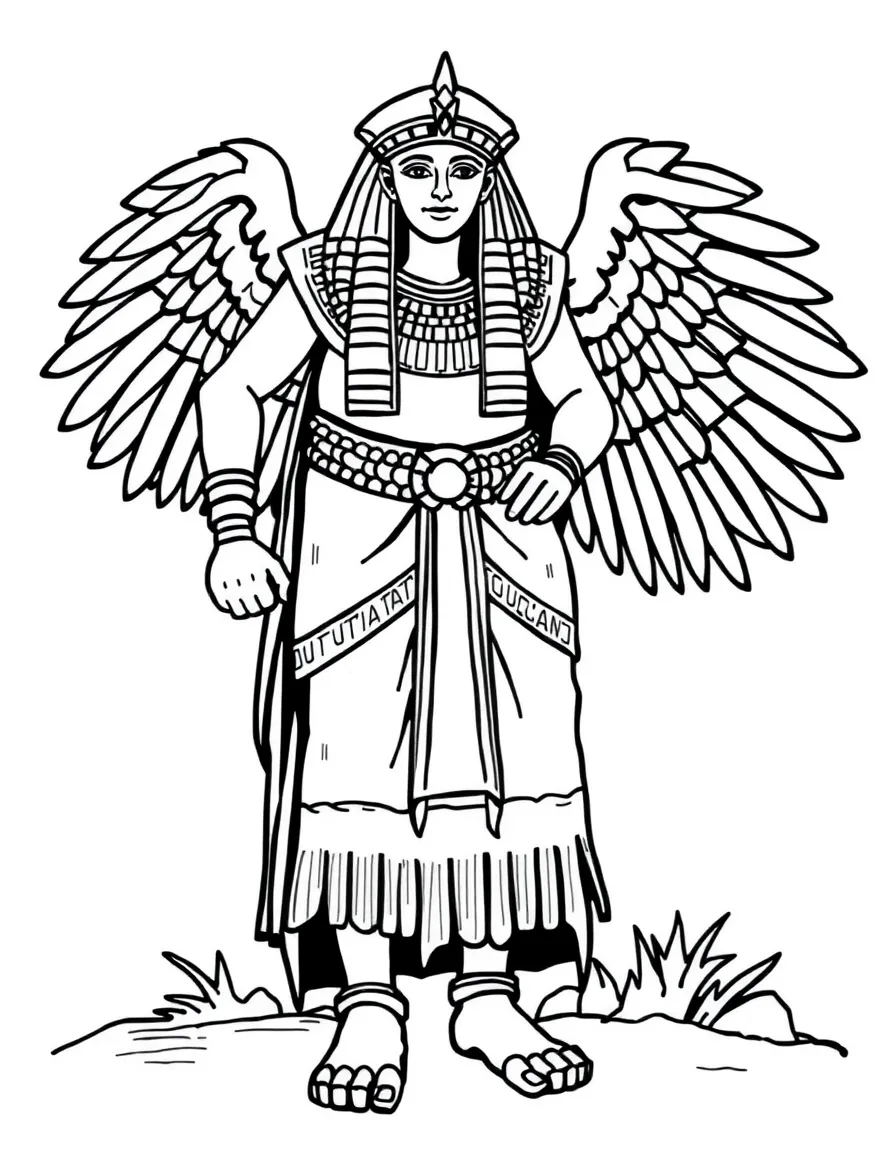 An Egyptian kilt