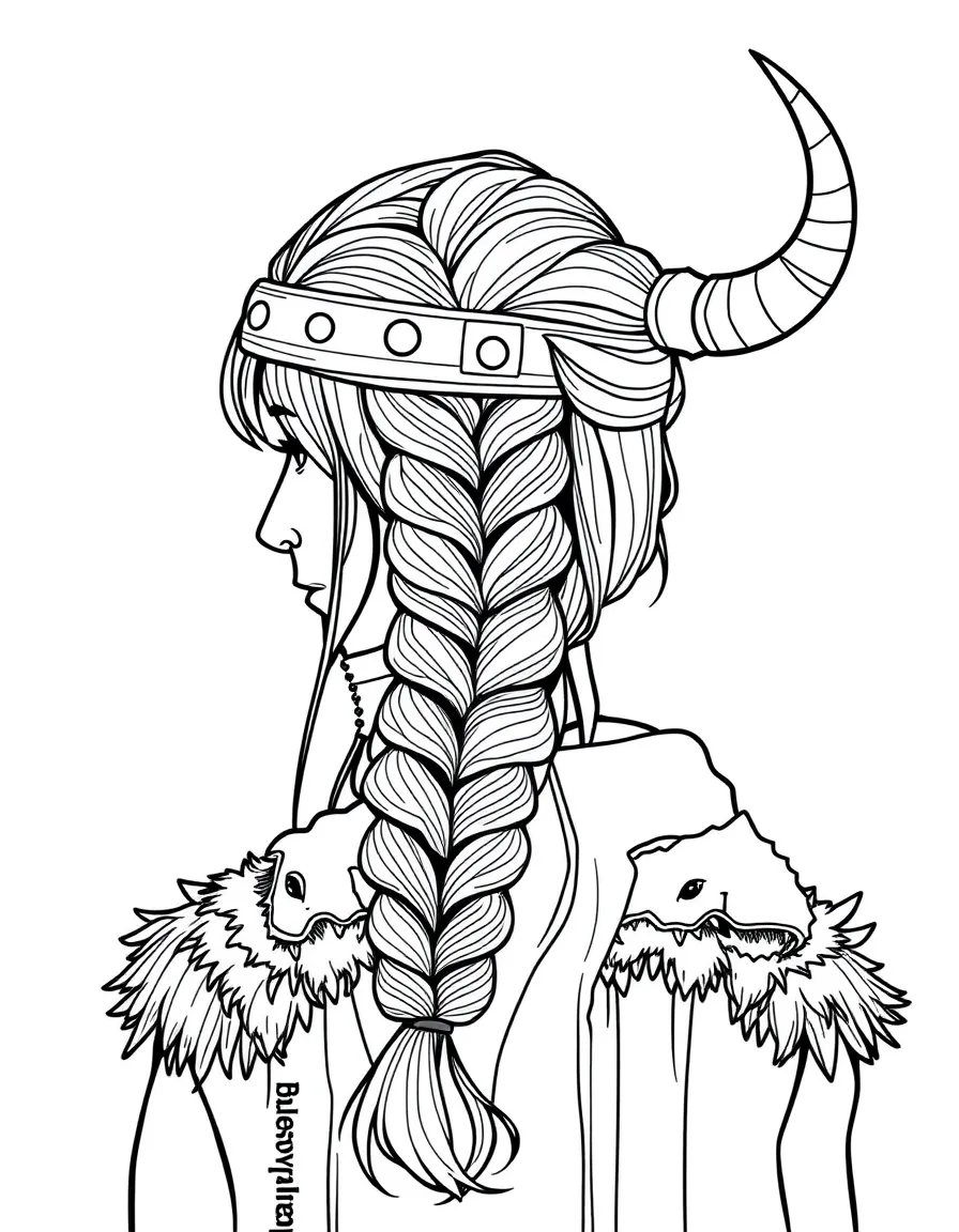 A Viking braid