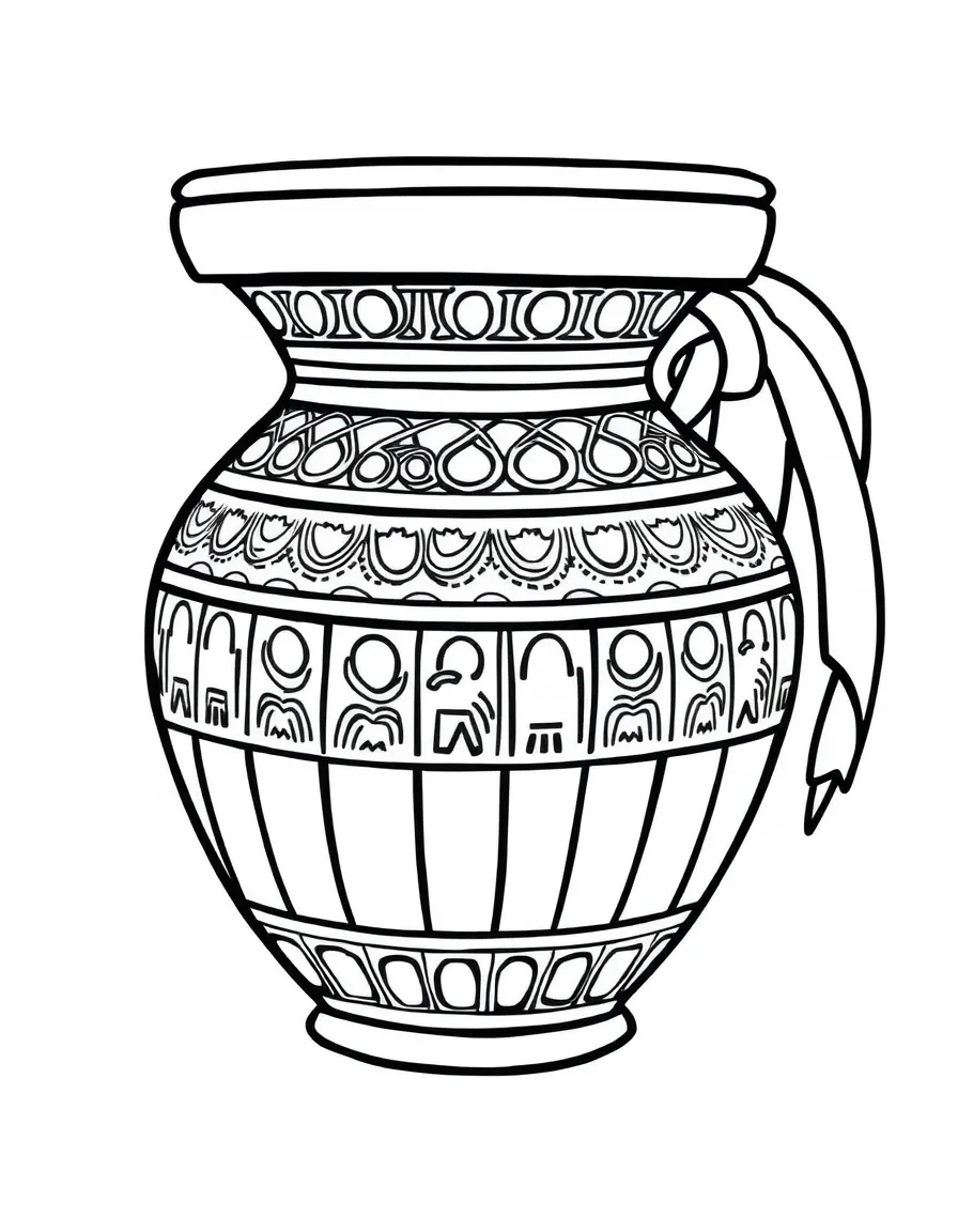 A Greek pot