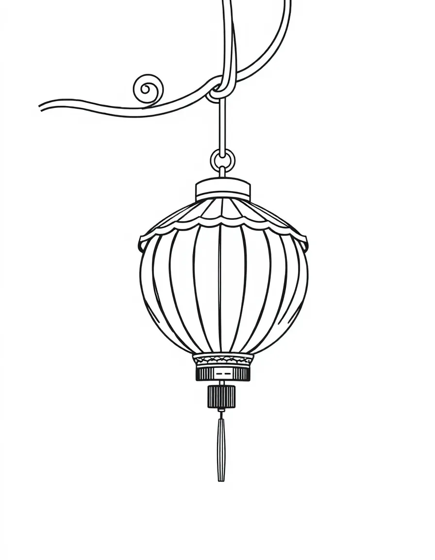 A Chinese lantern
