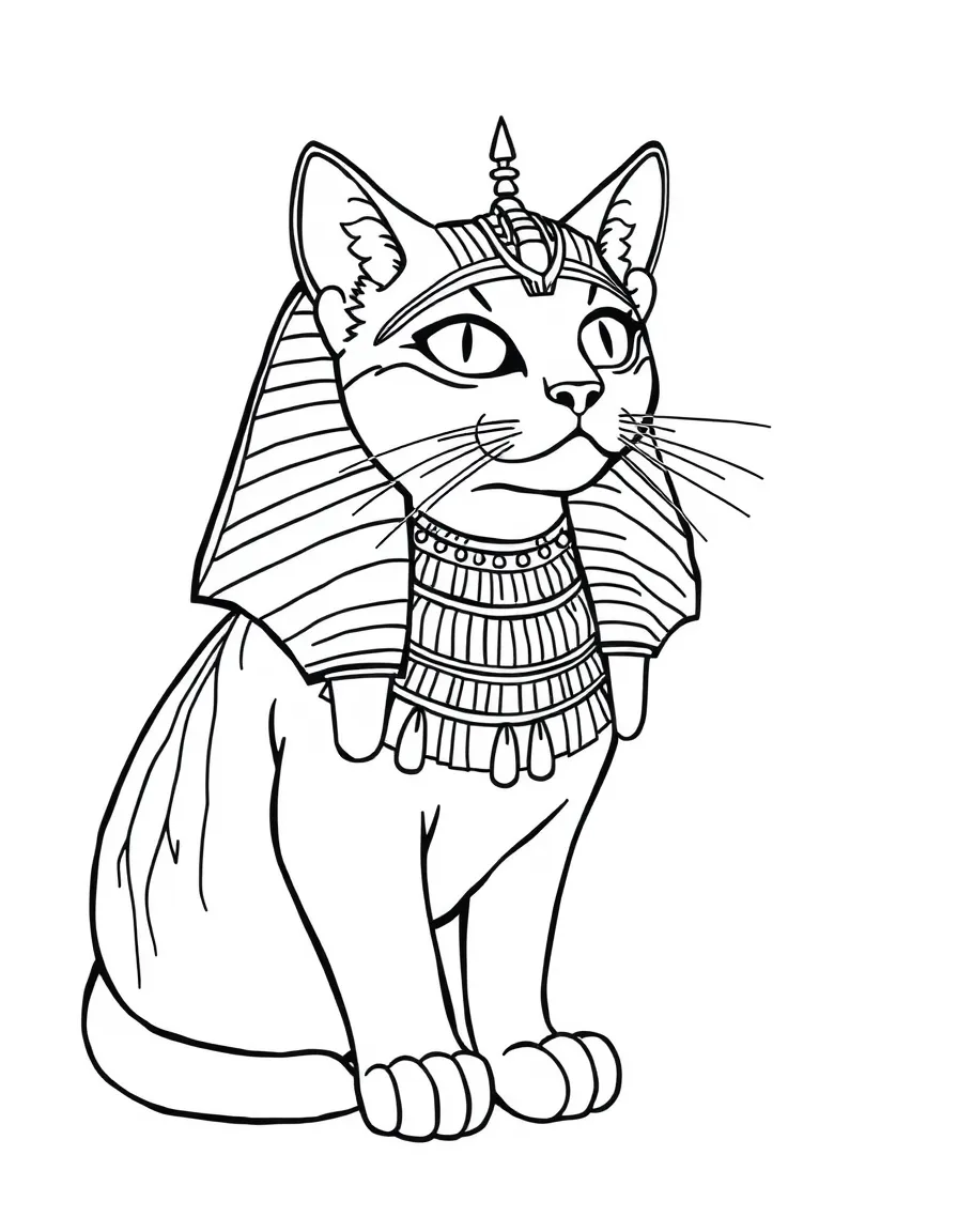 An Egyptian cat