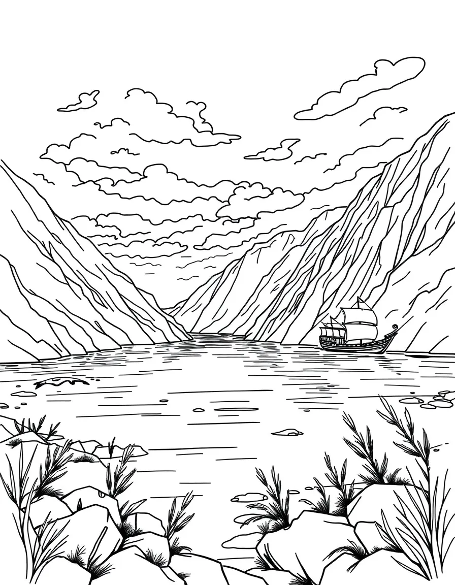 A Viking fjord
